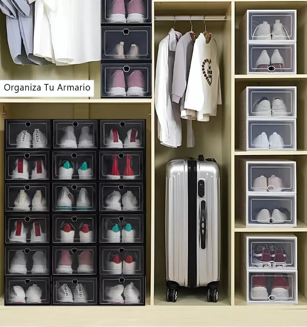 6 Organizadores Zapatos - Cajones Apilable